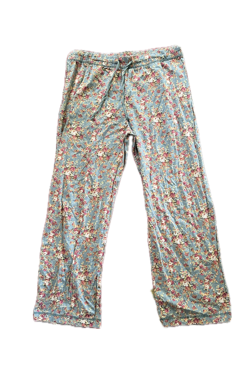 Blue floral Pants